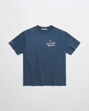 I Heart Courage Bagels Heavyweight Tee