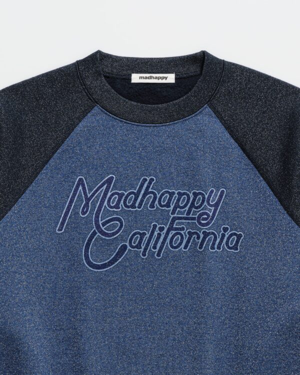 Glitter Midweight Raglan Crewneck