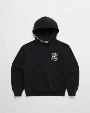 Front view of Lucali Fleece Hoodie